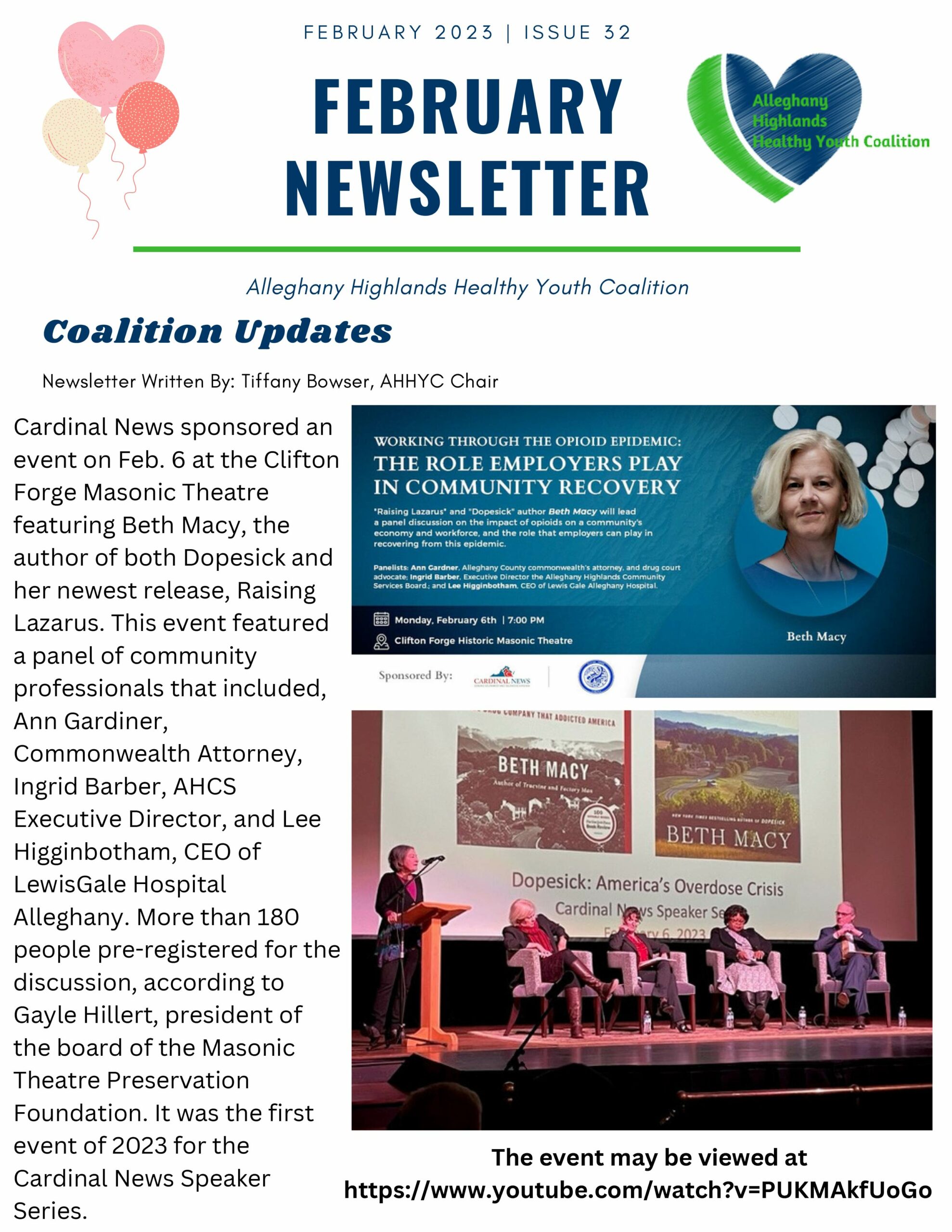 Healthy Youth Newsletter February 2023 1